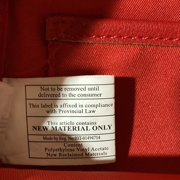 Gap Red Purse/ backpack - Picture 11 of 16